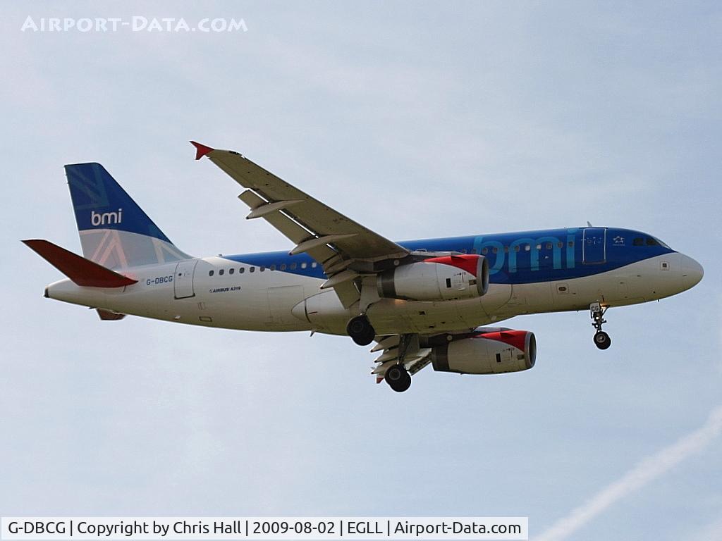 G-DBCG, 2005 Airbus A319-131 C/N 2694, BMI