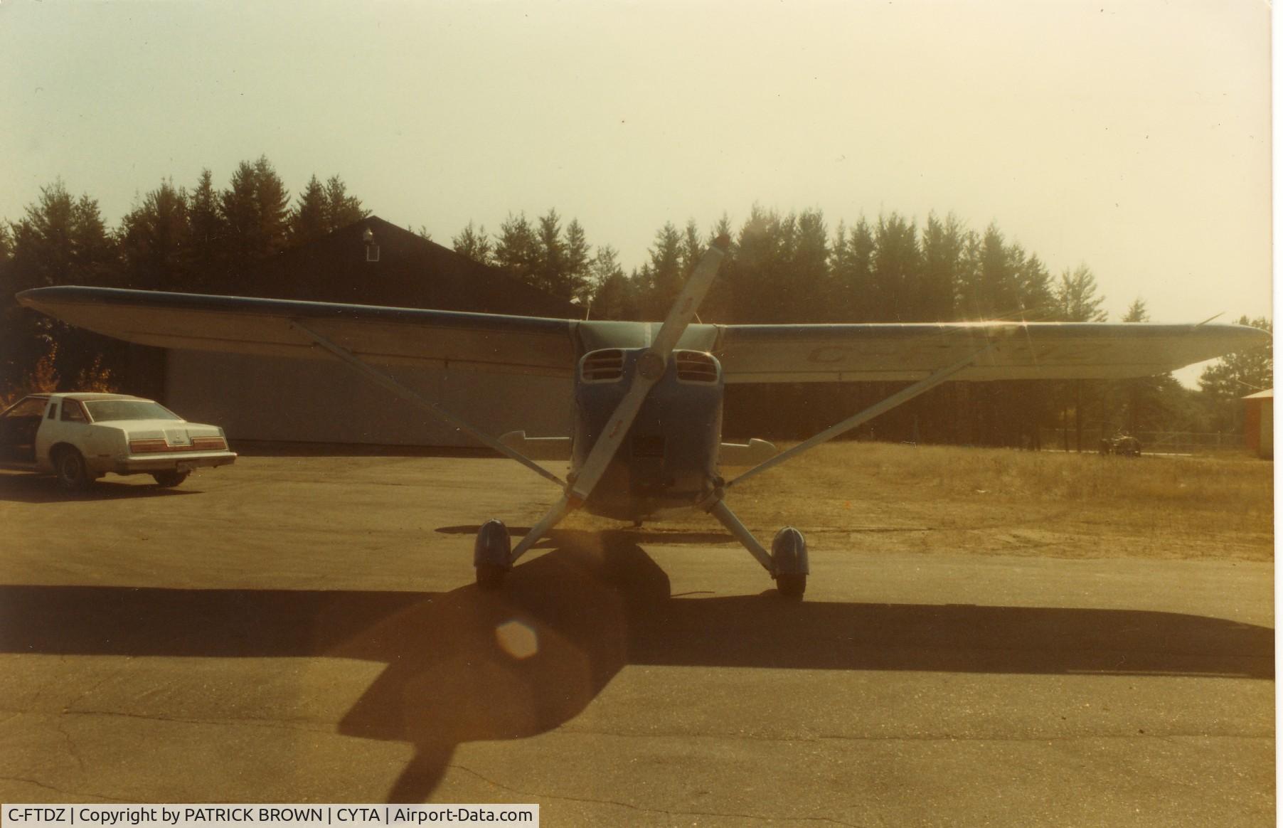 C-FTDZ, 1947 Stinson 108-1 Voyager C/N 108-1543, C-FTDZ 1985