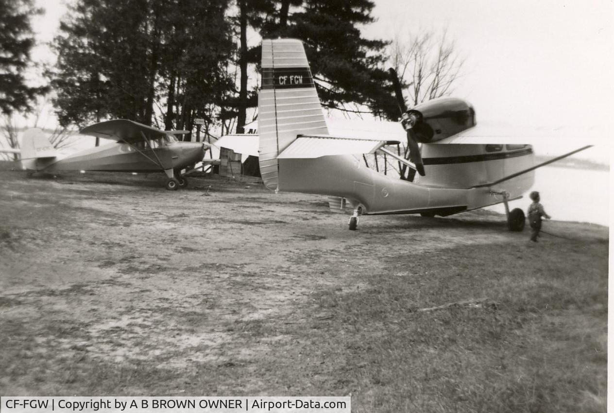 CF-FGW, 1947 Republic RC-3 Seabee C/N 417, CF-FGW PEMBROKE AIR SEVICES 1956