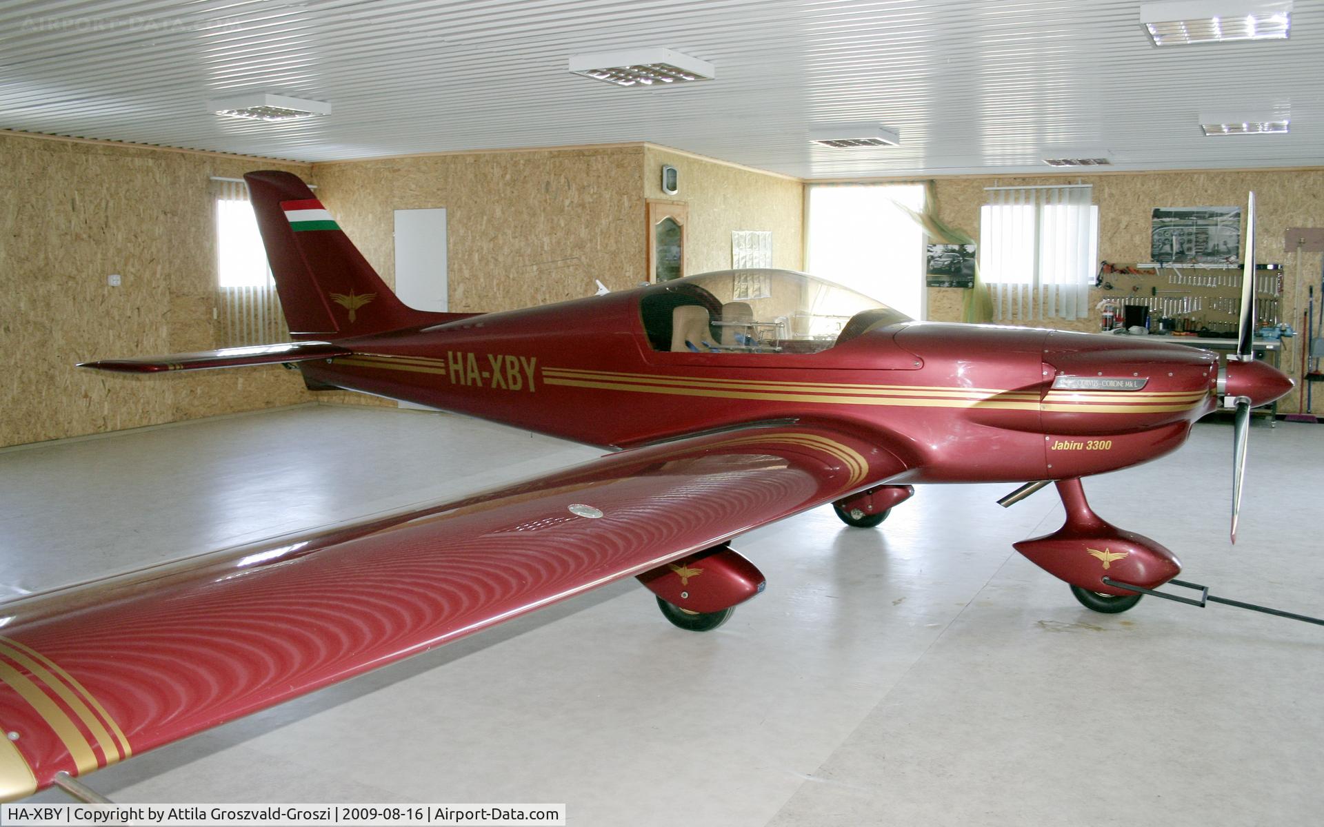 HA-XBY, 2005 Corvus Corone MK.I C/N CNE01/001, Balloszög Airport - Hangar