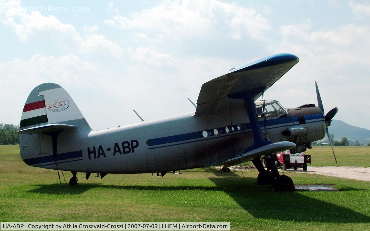 HA-ABP, 1979 PZL-Mielec An-2SH C/N 1G185-52, Esztergom Airport - LHEM