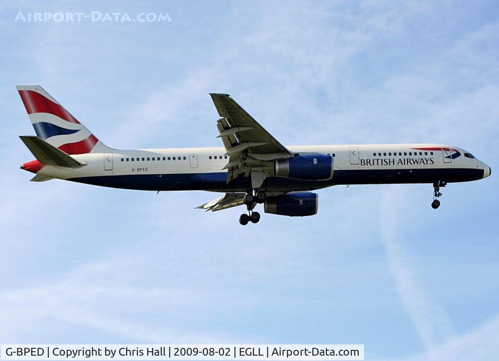 G-BPED, 1991 Boeing 757-236ET C/N 25059, British Airways