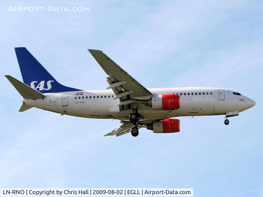 LN-RNO, 1999 Boeing 737-783 C/N 28316, Scandinavian Airlines