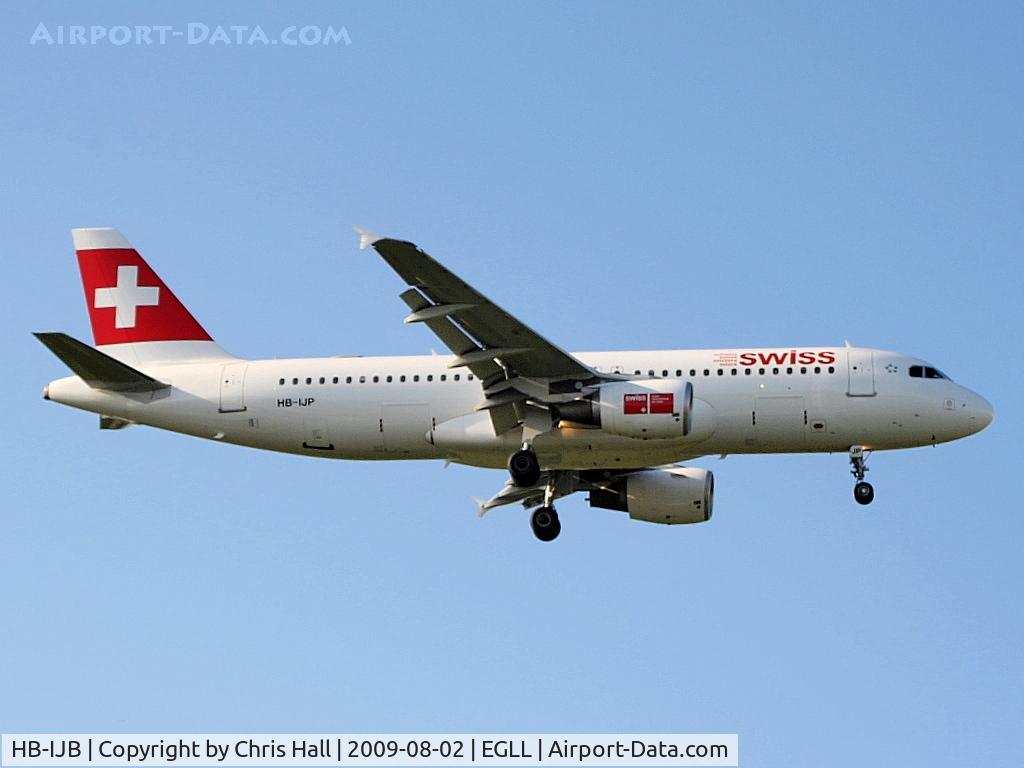 HB-IJB, 1995 Airbus A320-214 C/N 0545, Swiss International Air Lines