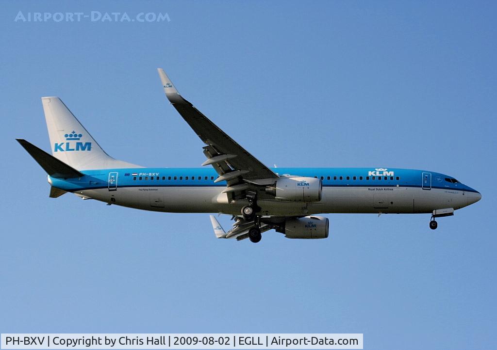 PH-BXV, 2007 Boeing 737-8K2 C/N 30370, KLM