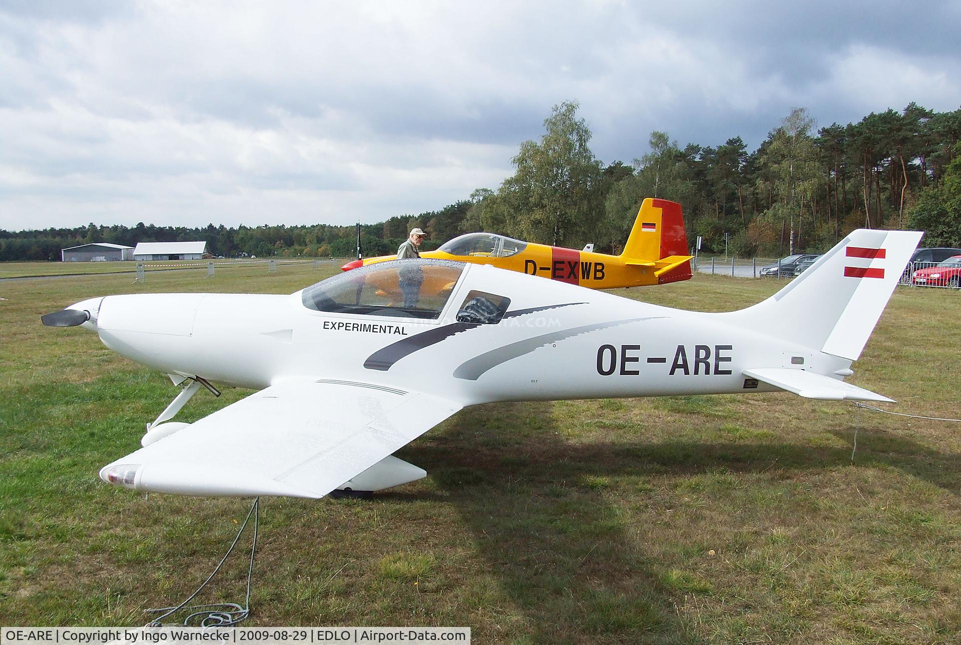 OE-ARE, Aero Designs Pulsar XP C/N 429, Aero Designs (Frauwallner) Pulsar XP at the 2009 OUV-Meeting at Oerlinghausen airfield