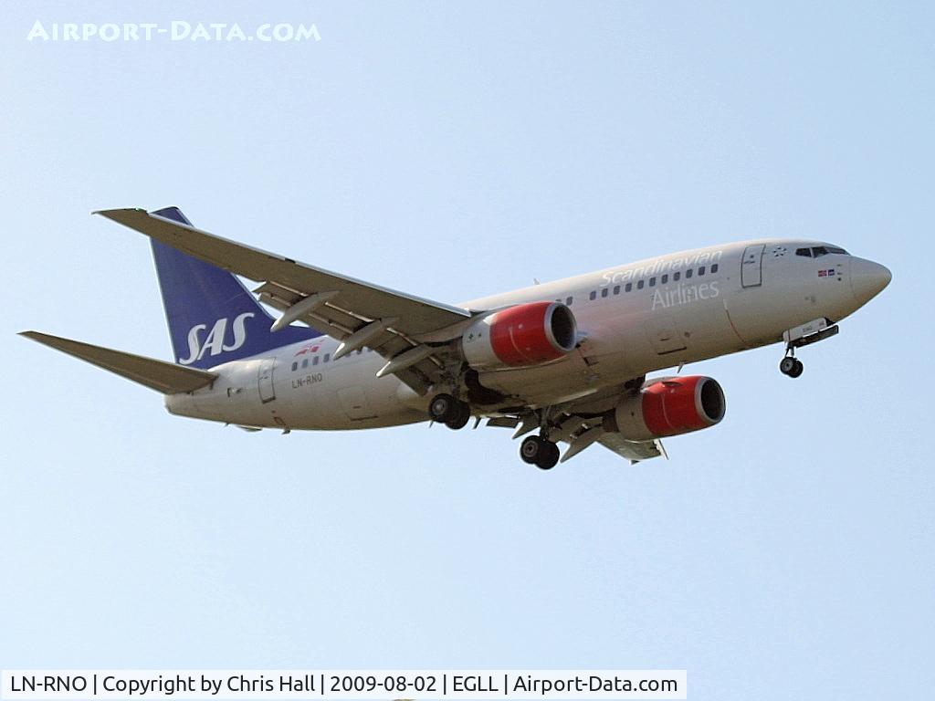 LN-RNO, 1999 Boeing 737-783 C/N 28316, Scandinavian Airlines