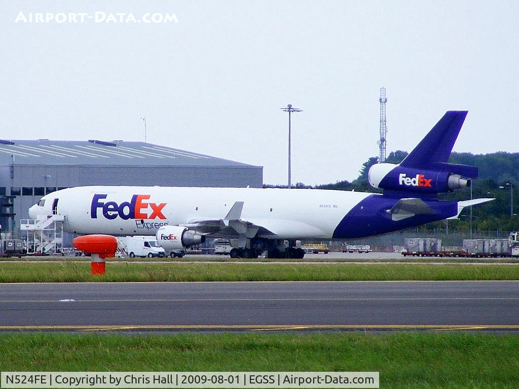 N524FE, 1993 McDonnell Douglas MD-11F C/N 48480, FedEx