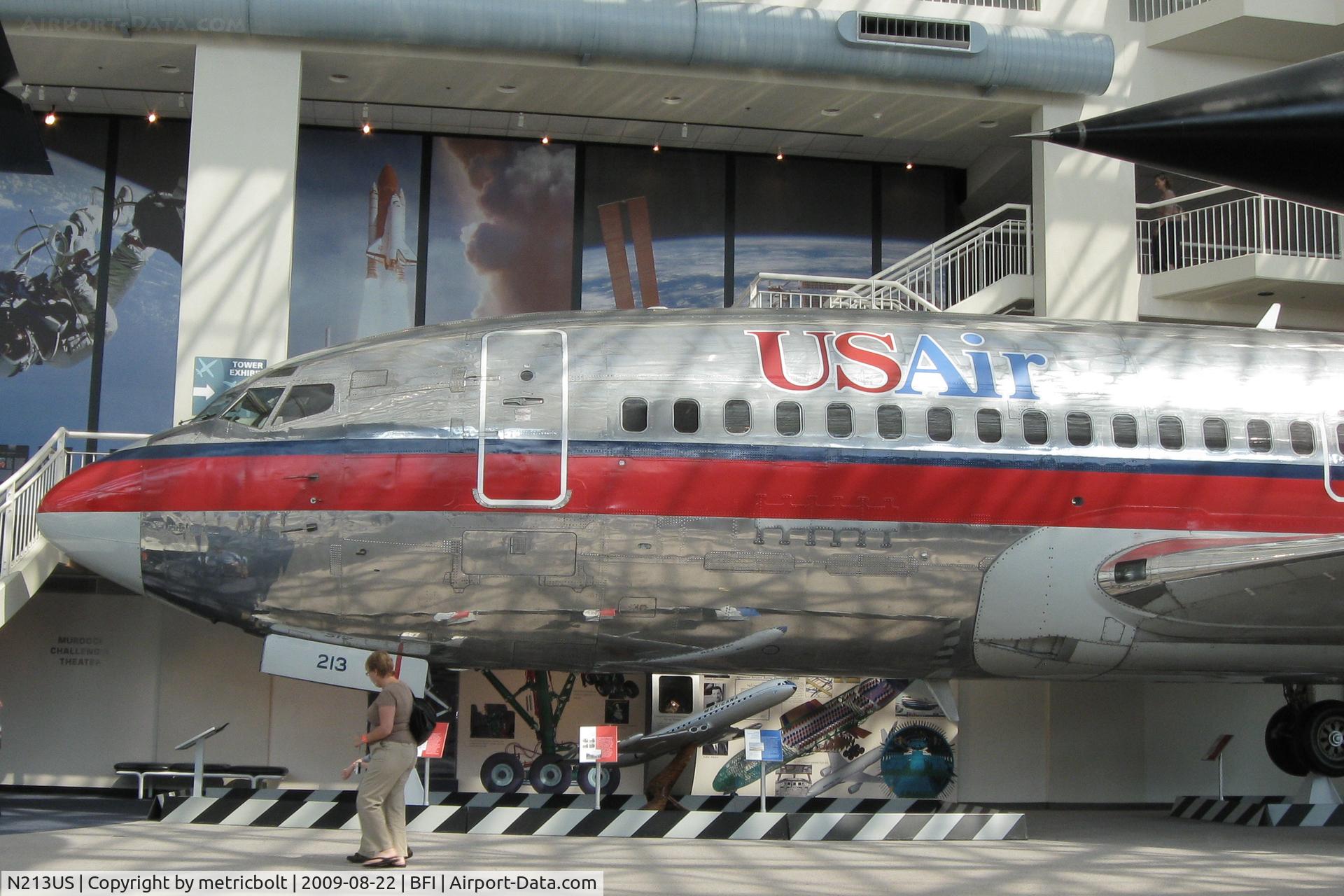 N213US, 1969 Boeing 737-201 C/N 20213, at the Museum of Flight