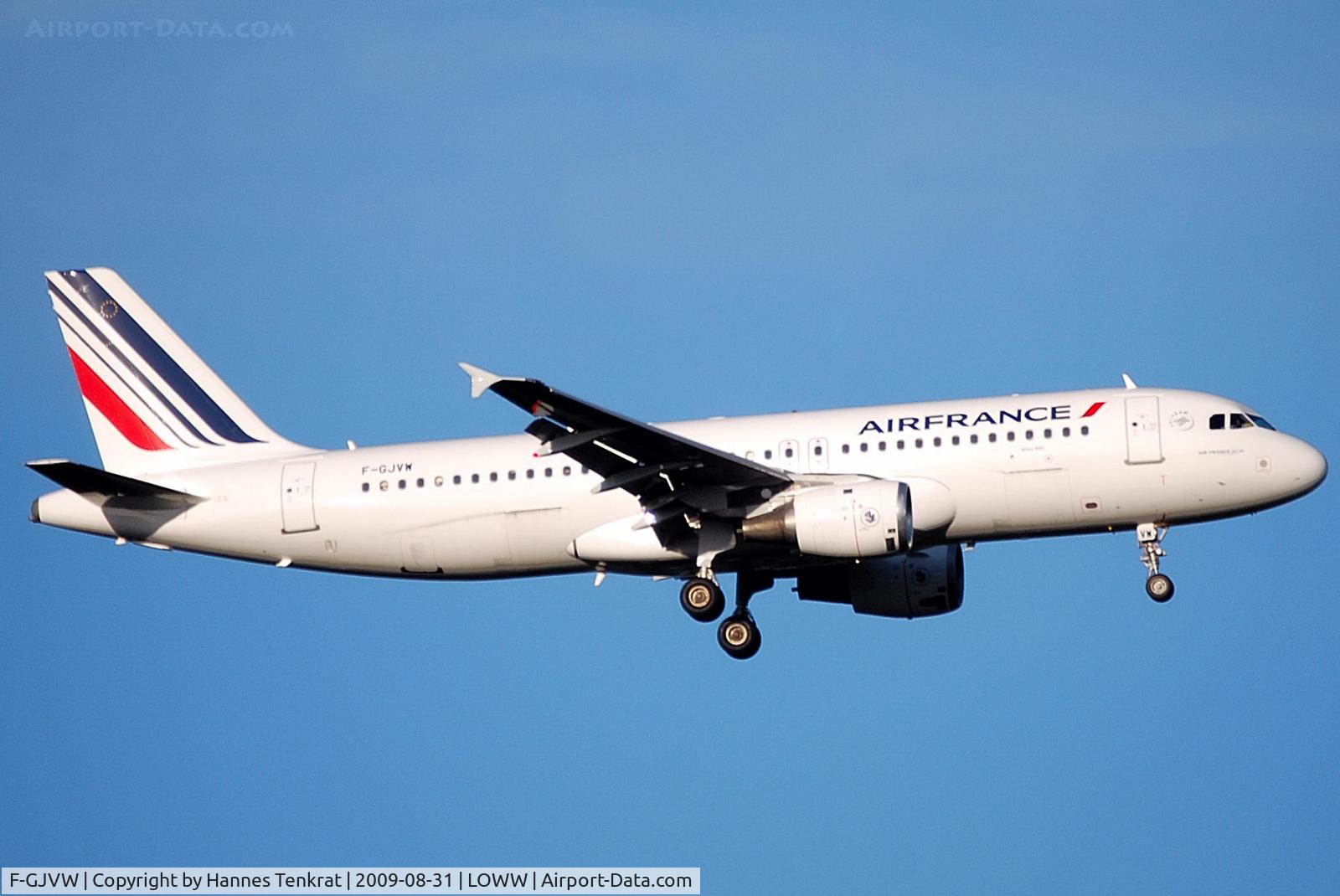 F-GJVW, 1994 Airbus A320-211 C/N 0491, Air France Airbus A320