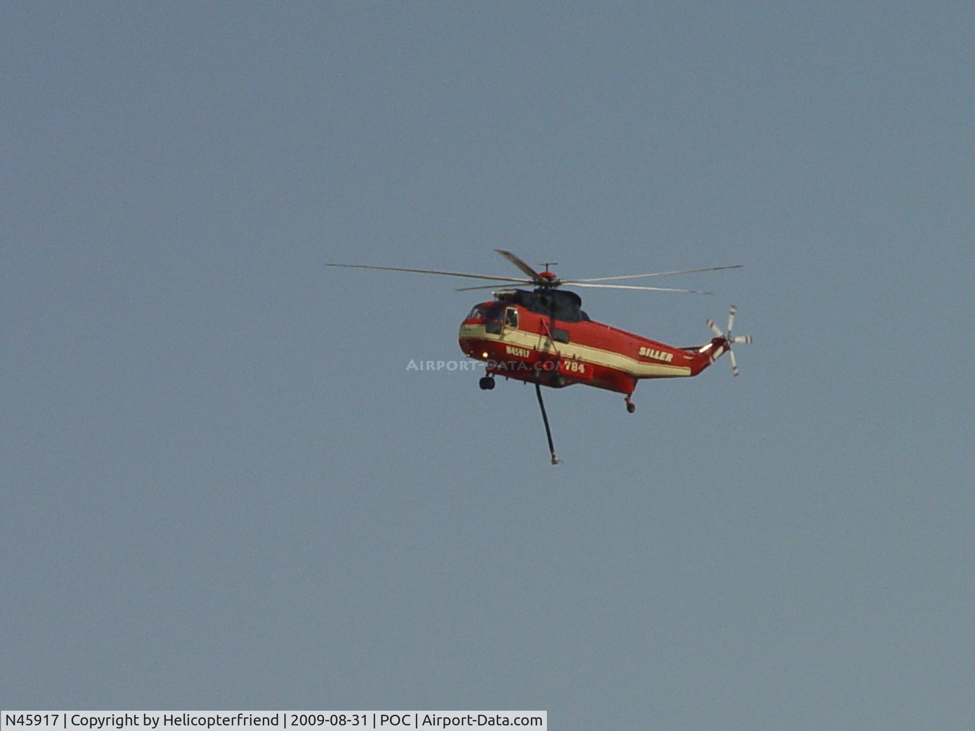 N45917, 1965 Sikorsky S61V-1 C/N 61271, The Pres on downwind leg for Brackett
