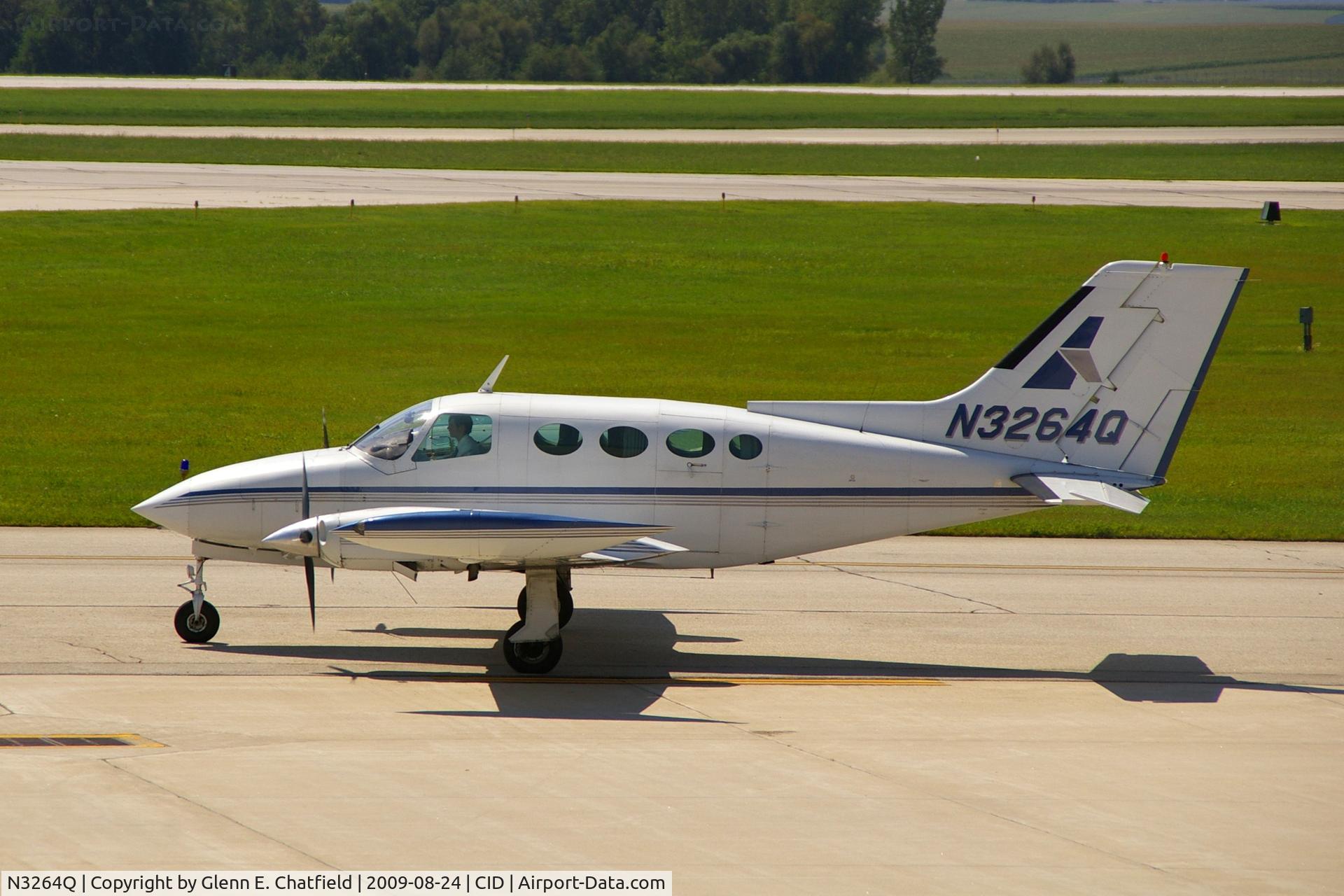 N3264Q, 1967 Cessna 401 C/N 401-0064, Two C401s on the ramp at a time, the second one is taxiing out