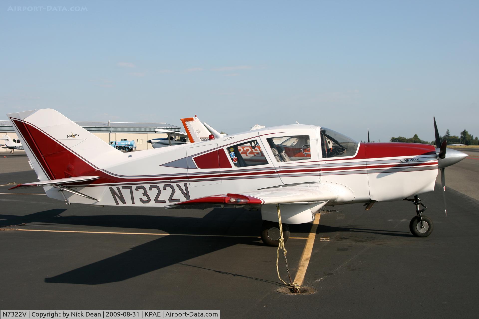 N7322V, 1968 Bellanca 17-30 C/N 30177, KPAE
