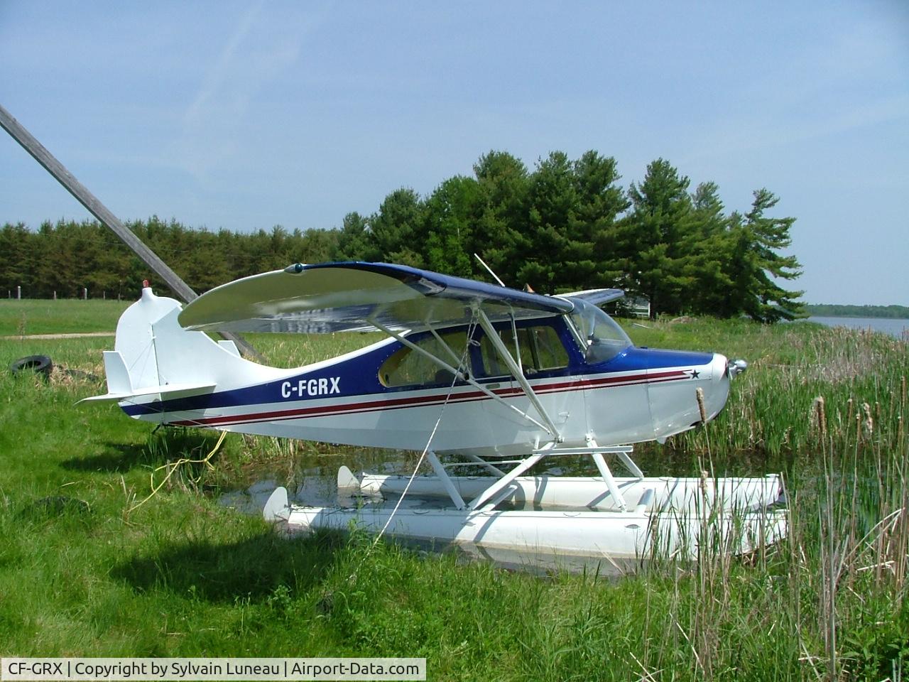 CF-GRX, 1946 Aeronca 7AC Champion C/N 7AC 757, Cranson Lake Allumette Island