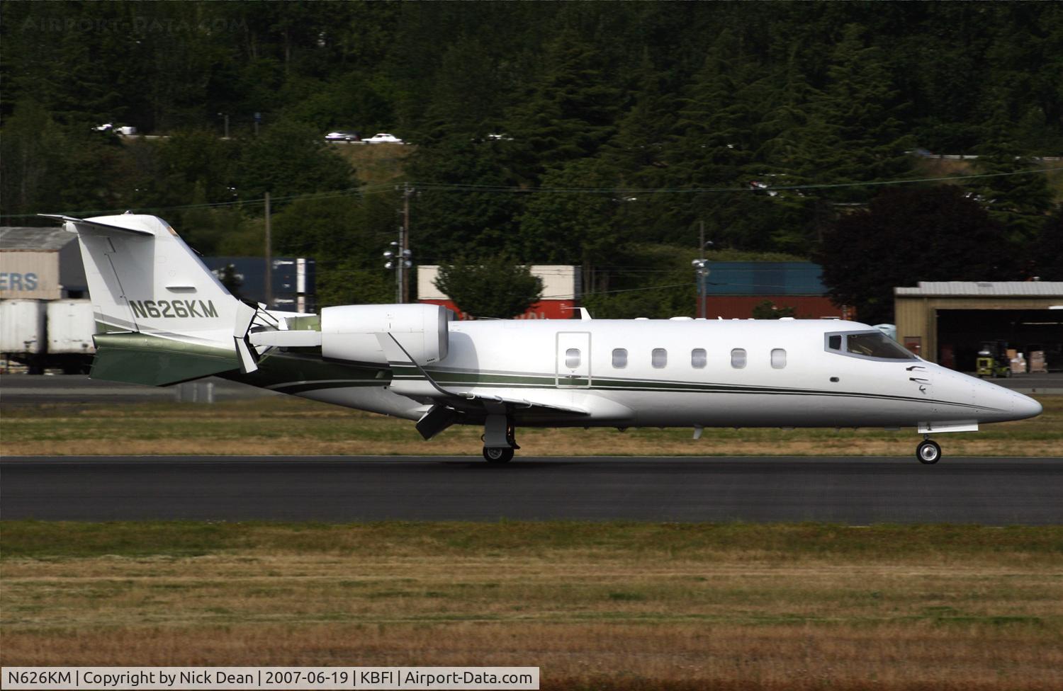 N626KM, 1993 Learjet 60 C/N 60-012, KBFI