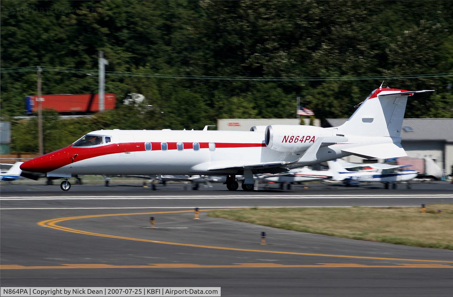 N864PA, 1993 Learjet 60 C/N 60-017, KBFI