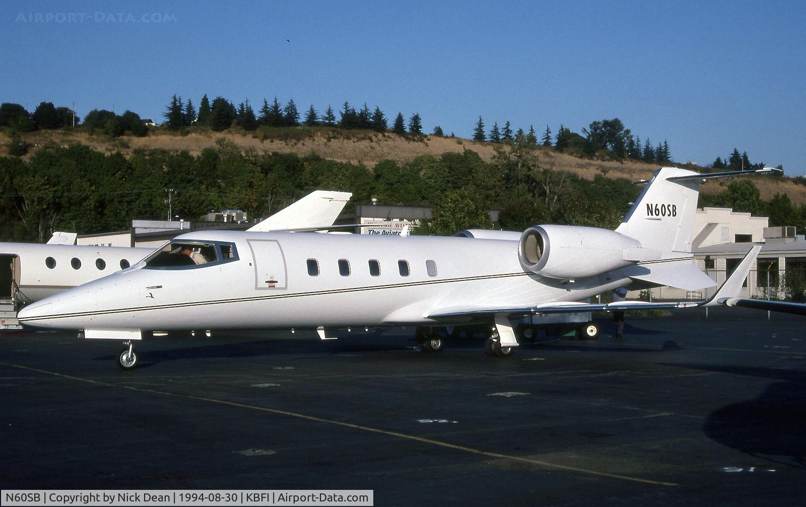 N60SB, 1993 Learjet 60 C/N 60-023, KBFI