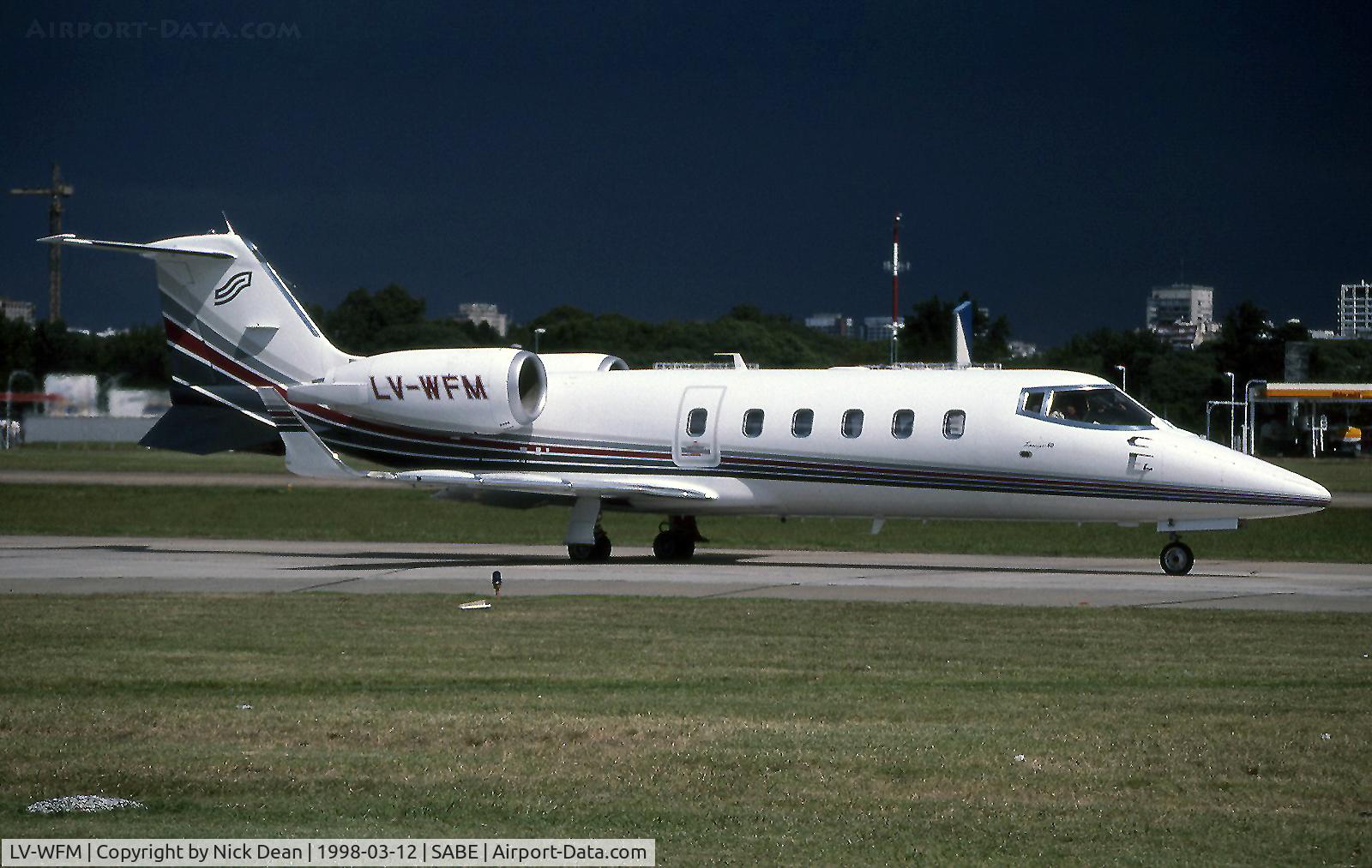 LV-WFM, 1993 Learjet 60 C/N 60-024, SABE
