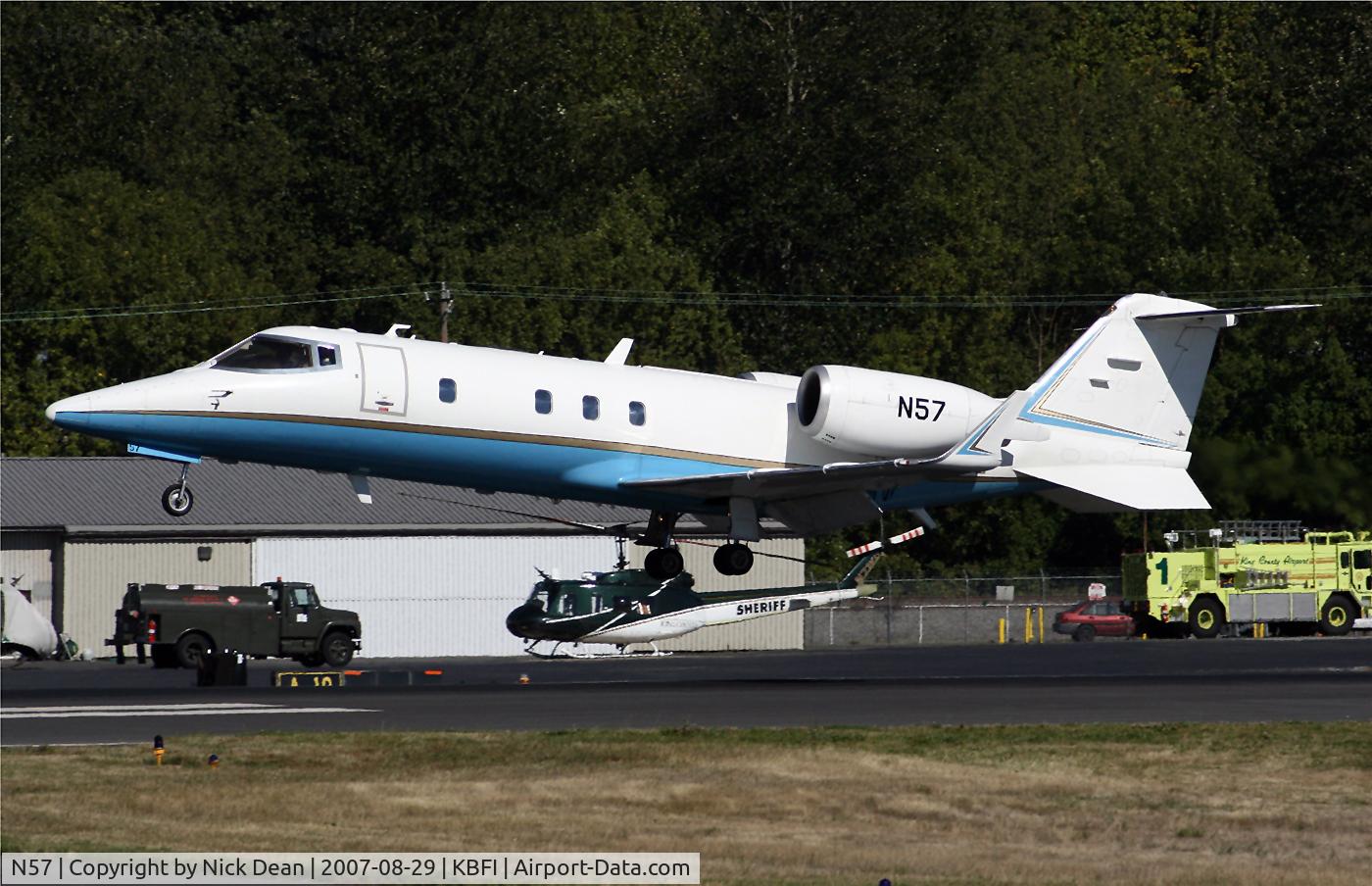 N57, 1994 Learjet Inc 60 C/N 039, KBFI