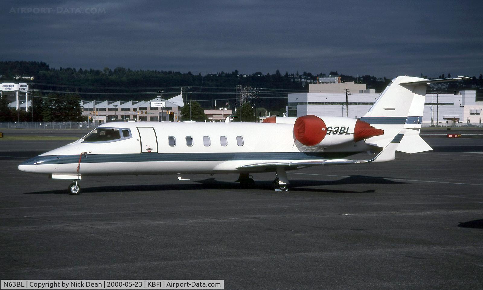 N63BL, 1995 Learjet 60 C/N 60-051, KBFI