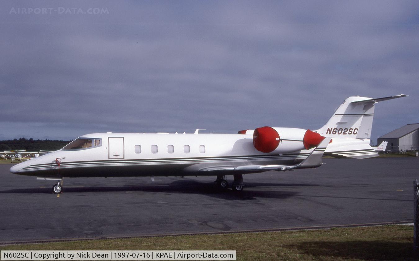 N602SC, 1997 Learjet 60 C/N 60-095, KPAE