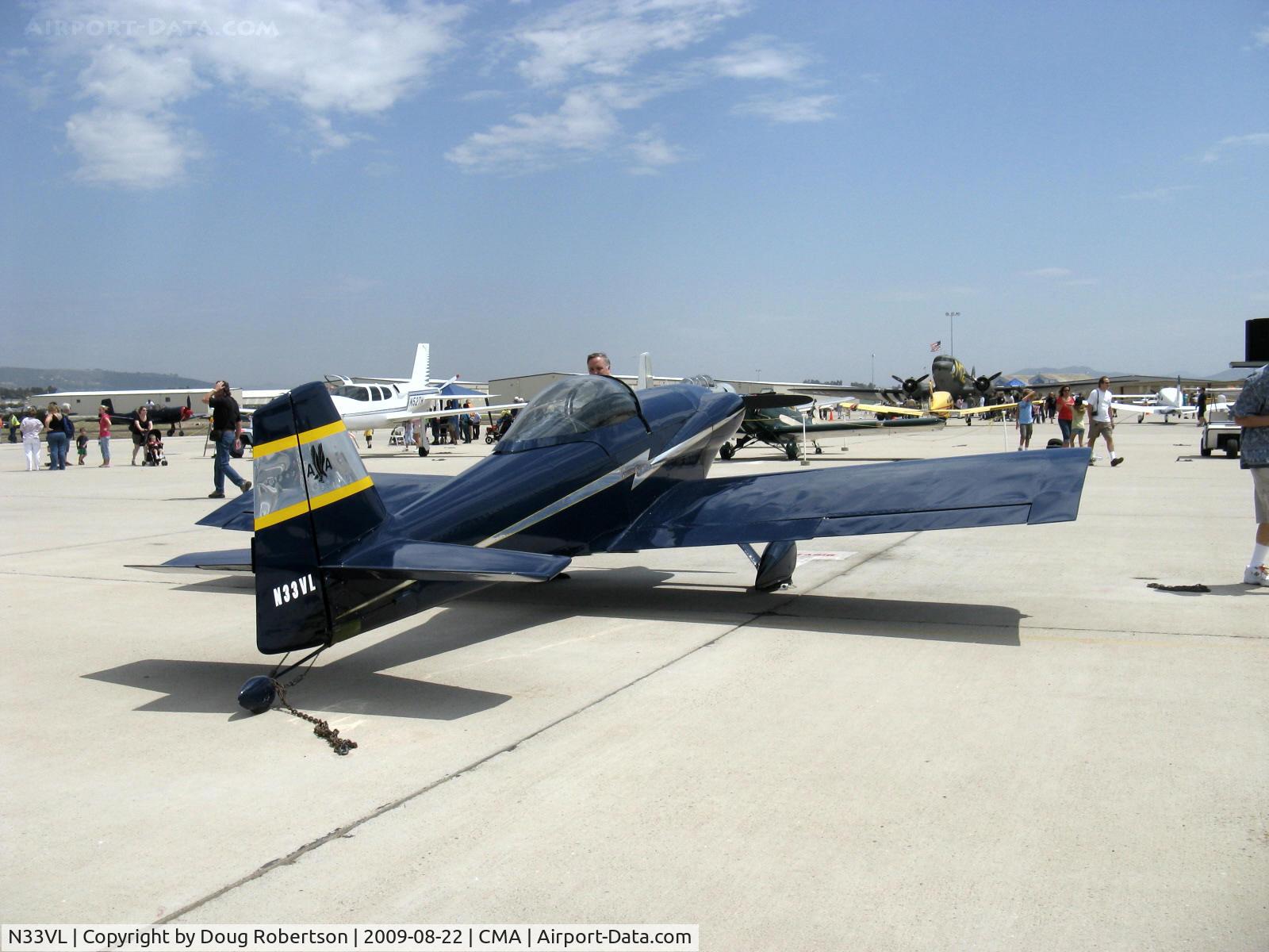 N33VL, 1994 Vans RV-3 C/N 11043, 1994 Landry VAN's RV-3, Lycoming O-320 150 Hp