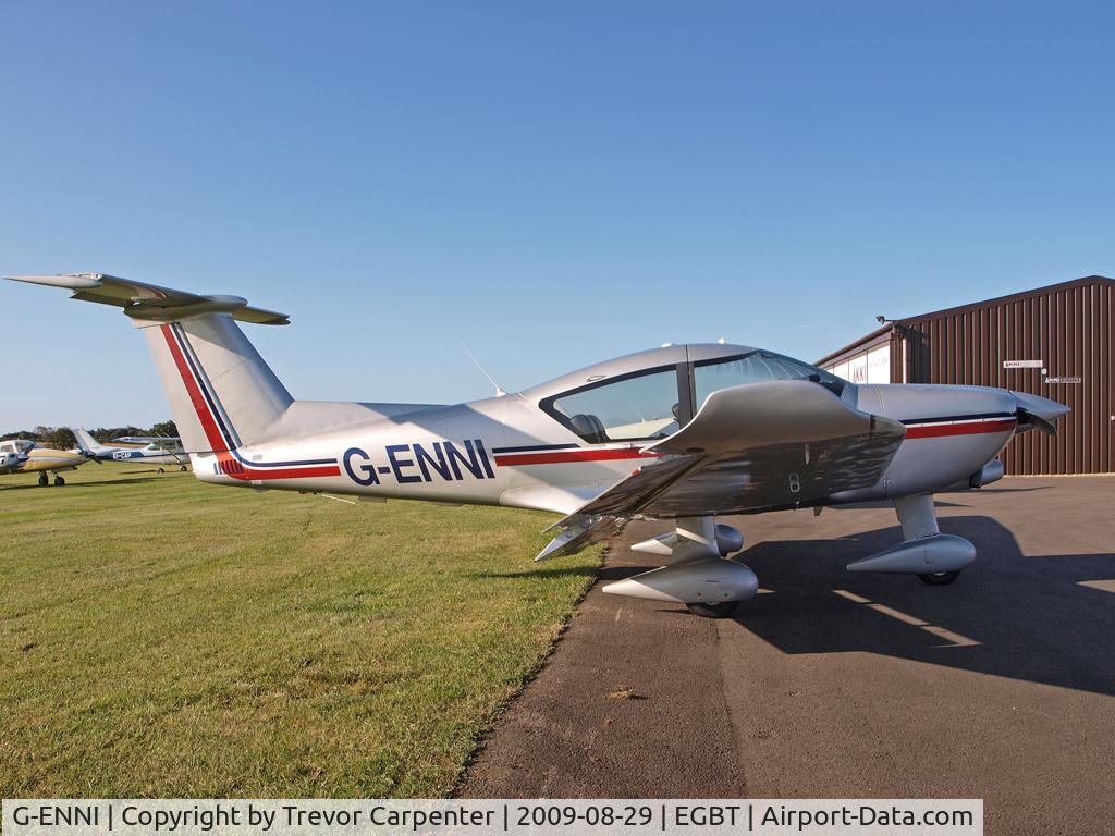G-ENNI, 1987 Robin R-3000-180 C/N 128, G-ENNI in nice early morning light at Turweston