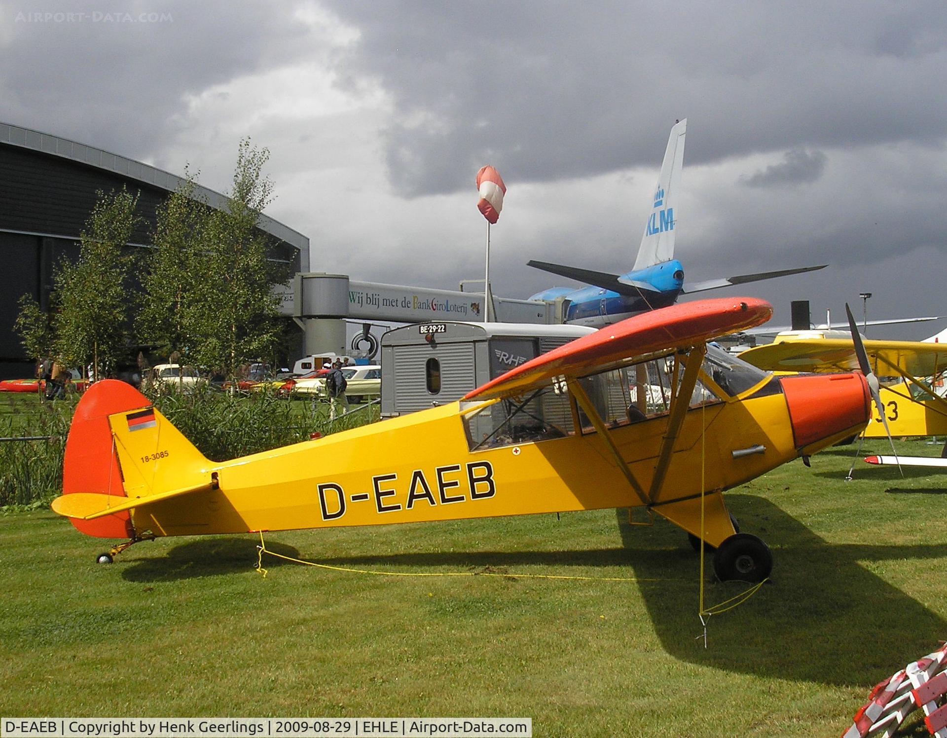 D-EAEB, 1971 Piper PA-18-95 Super Cub Super Cub C/N 18-3085, Fly In,  Aviodrome Aviation Museum - Lelystad Airport