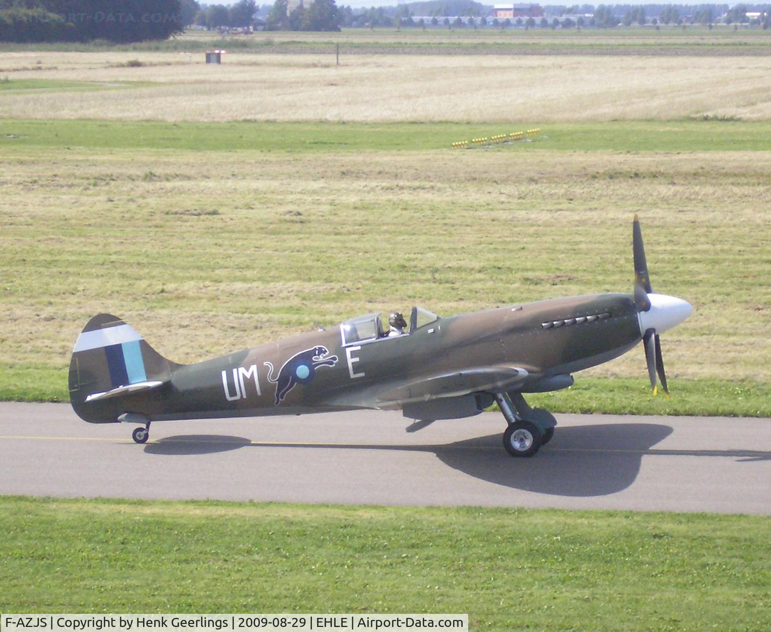 F-AZJS, 1944 Supermarine 389 Spitfire PR.XIX C/N 6S/585110, Fly In,  Aviodrome Aviation Museum - Lelystad Airport