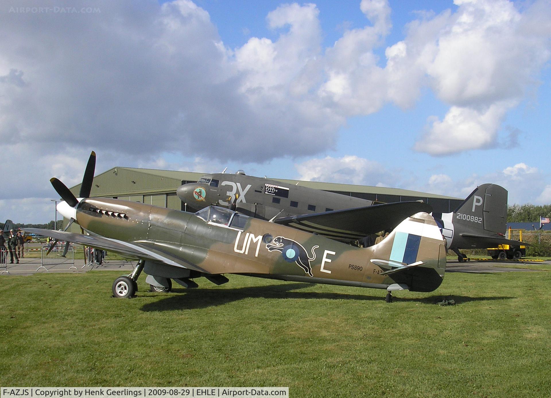 F-AZJS, 1944 Supermarine 389 Spitfire PR.XIX C/N 6S/585110, Fly In,  Aviodrome Aviation Museum - Lelystad Airport