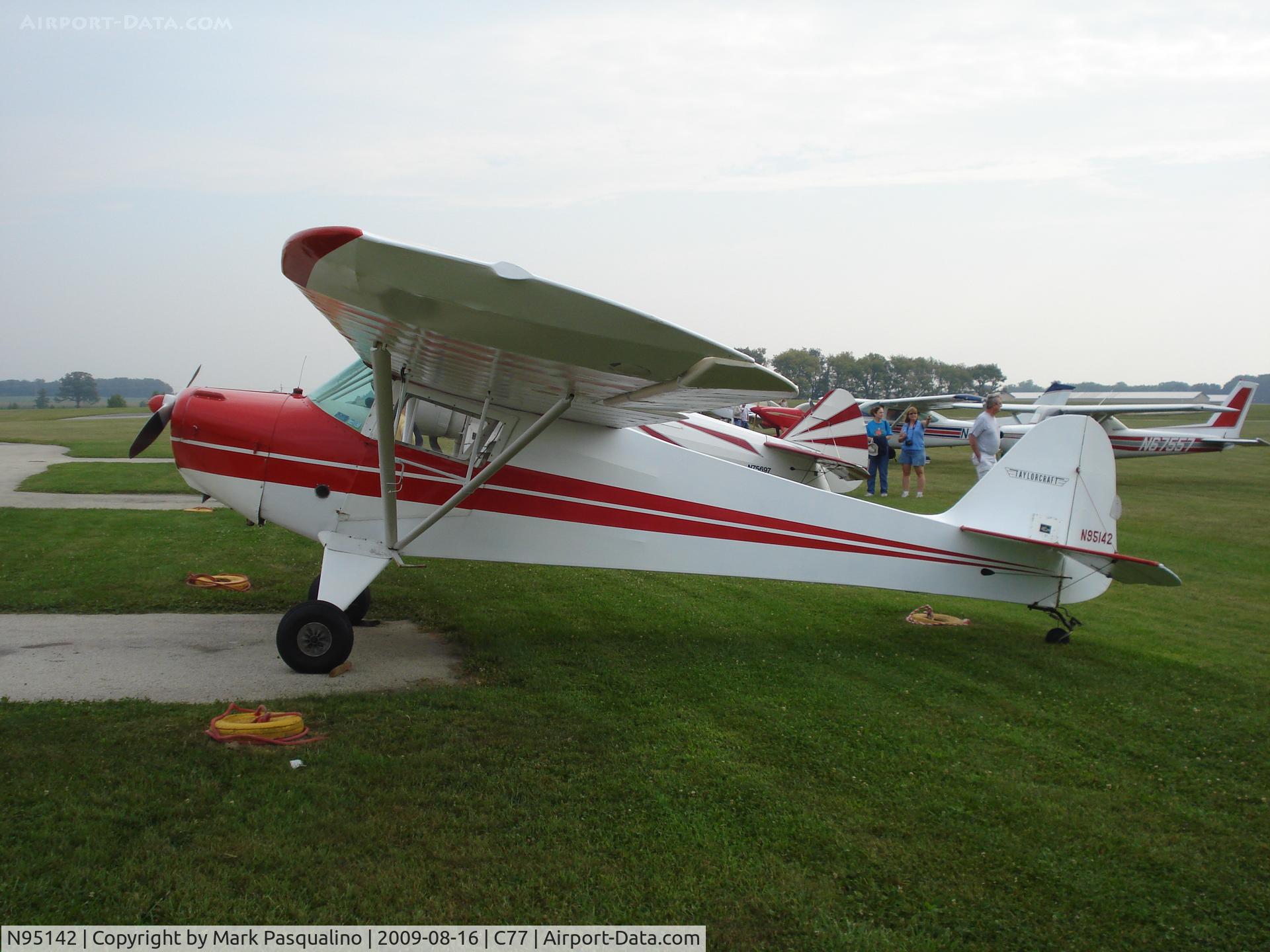N95142, 1946 Taylorcraft BC12-D C/N 9542, Taylorcraft BC12-D