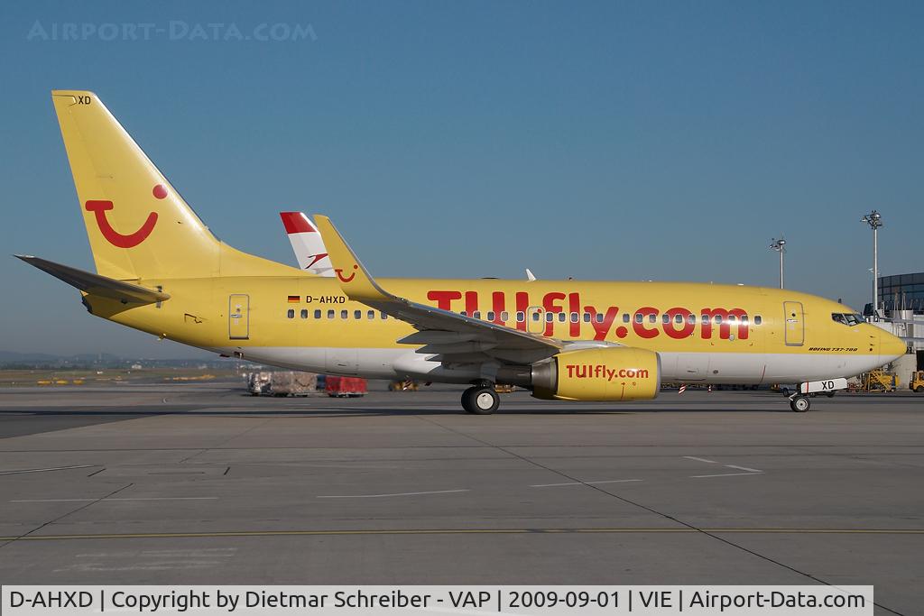 D-AHXD, 2007 Boeing 737-7K5 C/N 30726, TUIfly Boeing 737-700