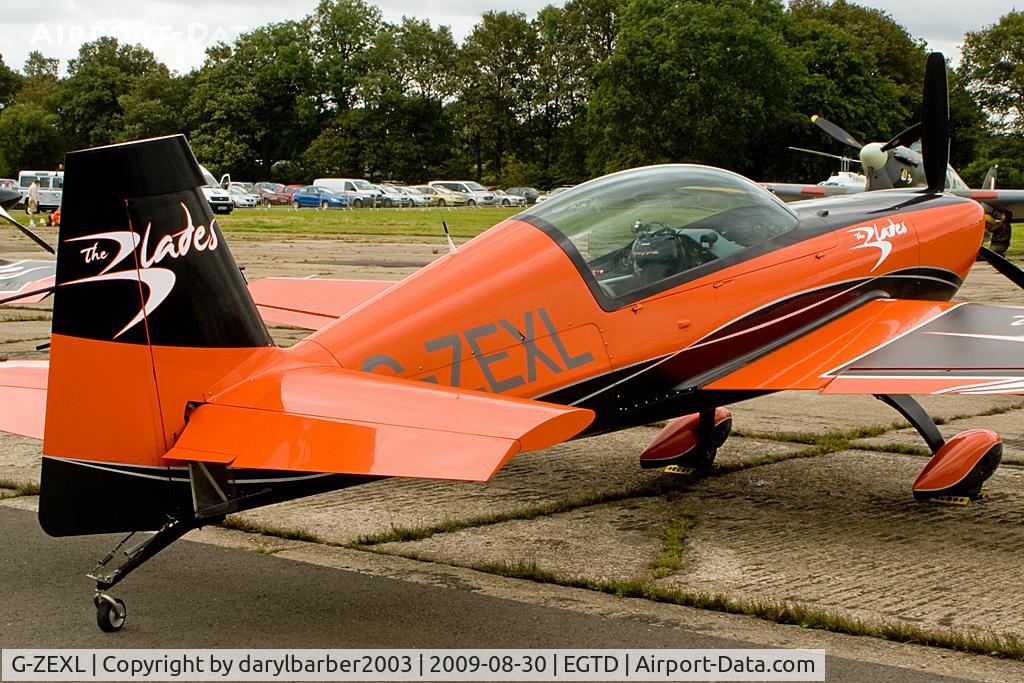 G-ZEXL, 2006 Extra EA-300L C/N 1225, At Dunsfold W&W 2009