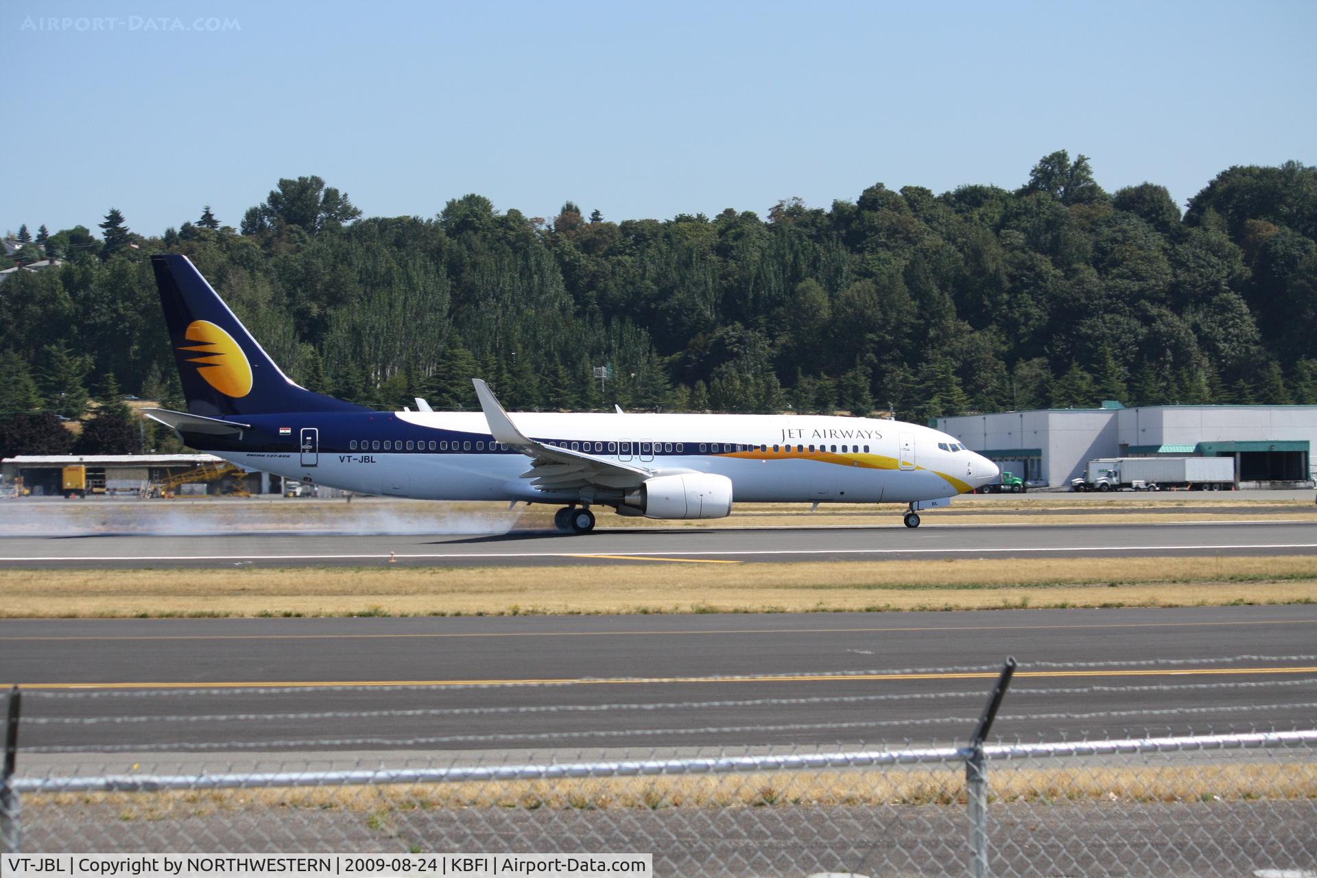 VT-JBL, 2009 Boeing 737-85R C/N 35651, FINAL TEST