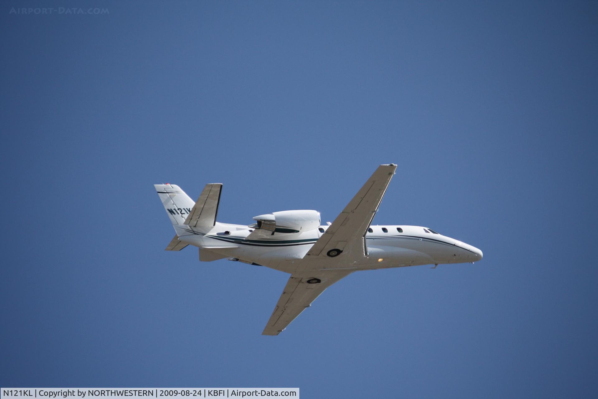 N121KL, 2007 Cessna 560XL C/N 560-5720, KING COUNTY AIPORT