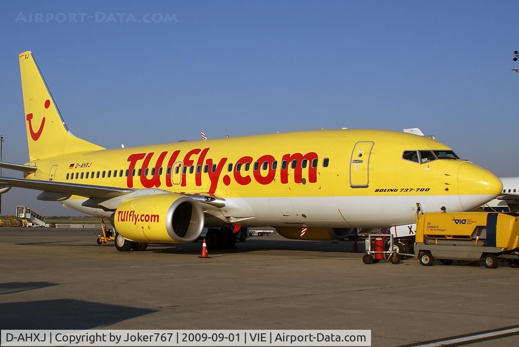 D-AHXJ, 2008 Boeing 737-7Q8 C/N 35277, TUIfly Boeing 737-7K5(WL)
