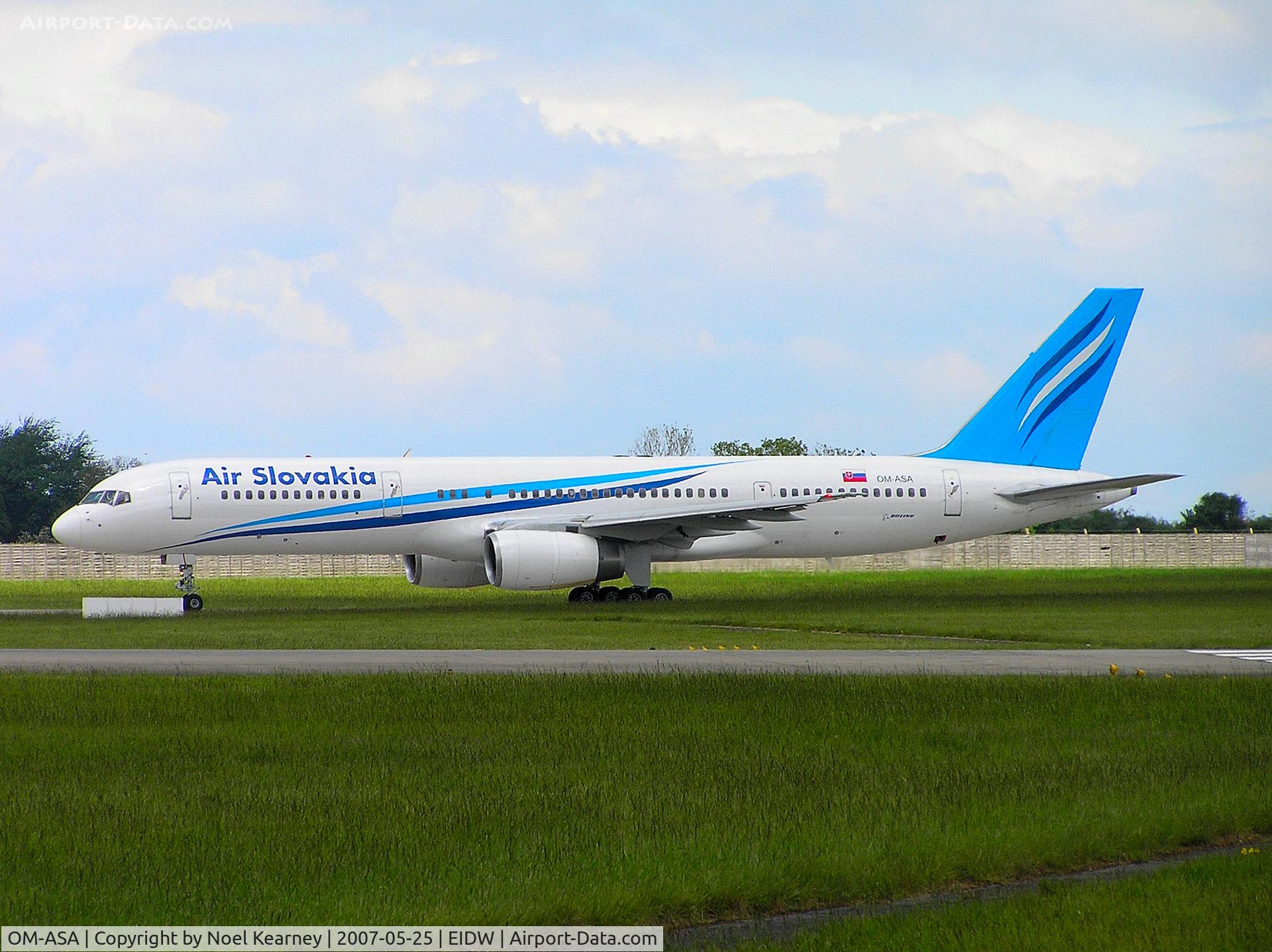 OM-ASA, 1989 Boeing 757-236 C/N 24370, B757-235 c/n24370 l/n 218