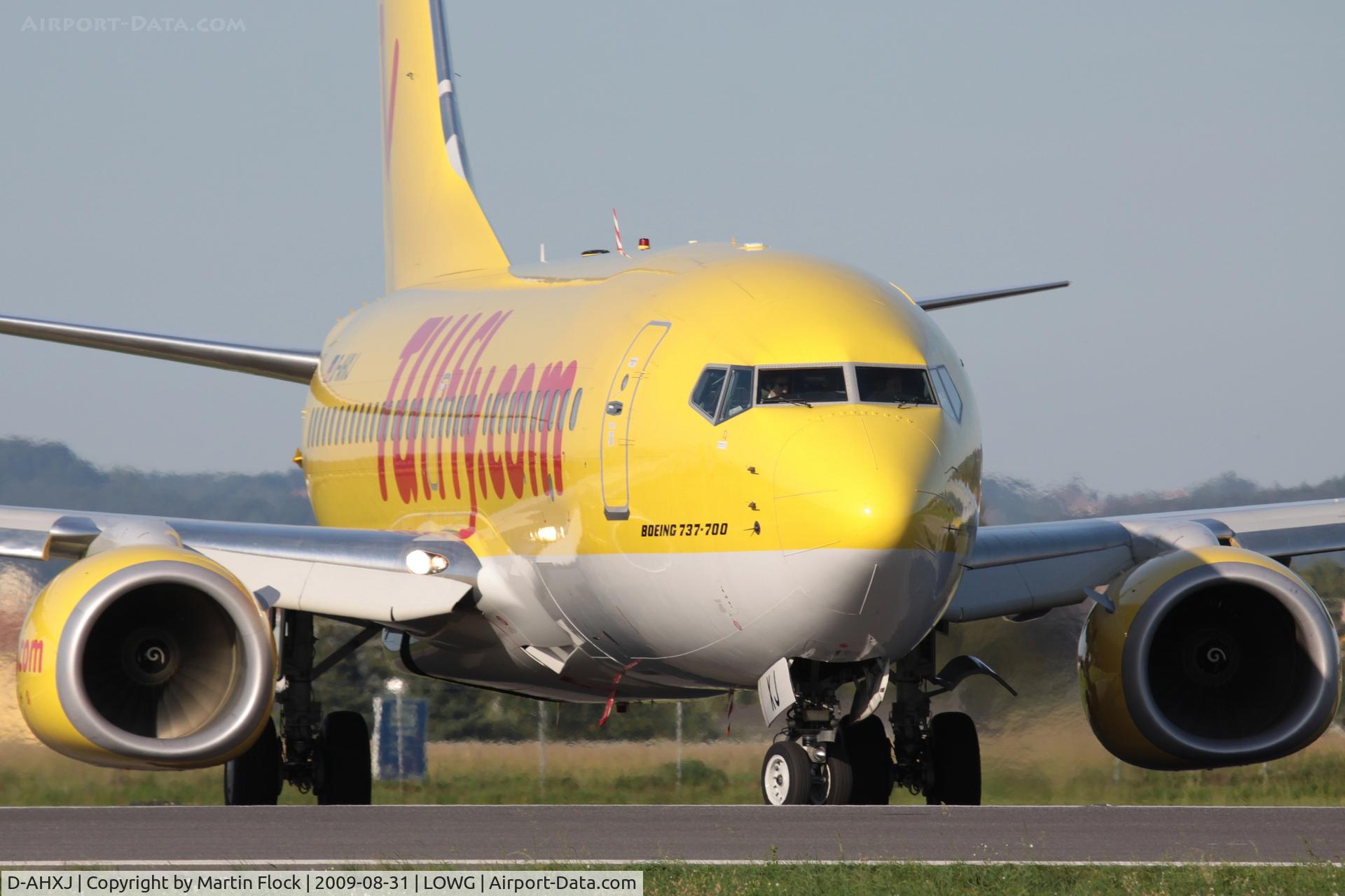 D-AHXJ, 2008 Boeing 737-7Q8 C/N 35277, .