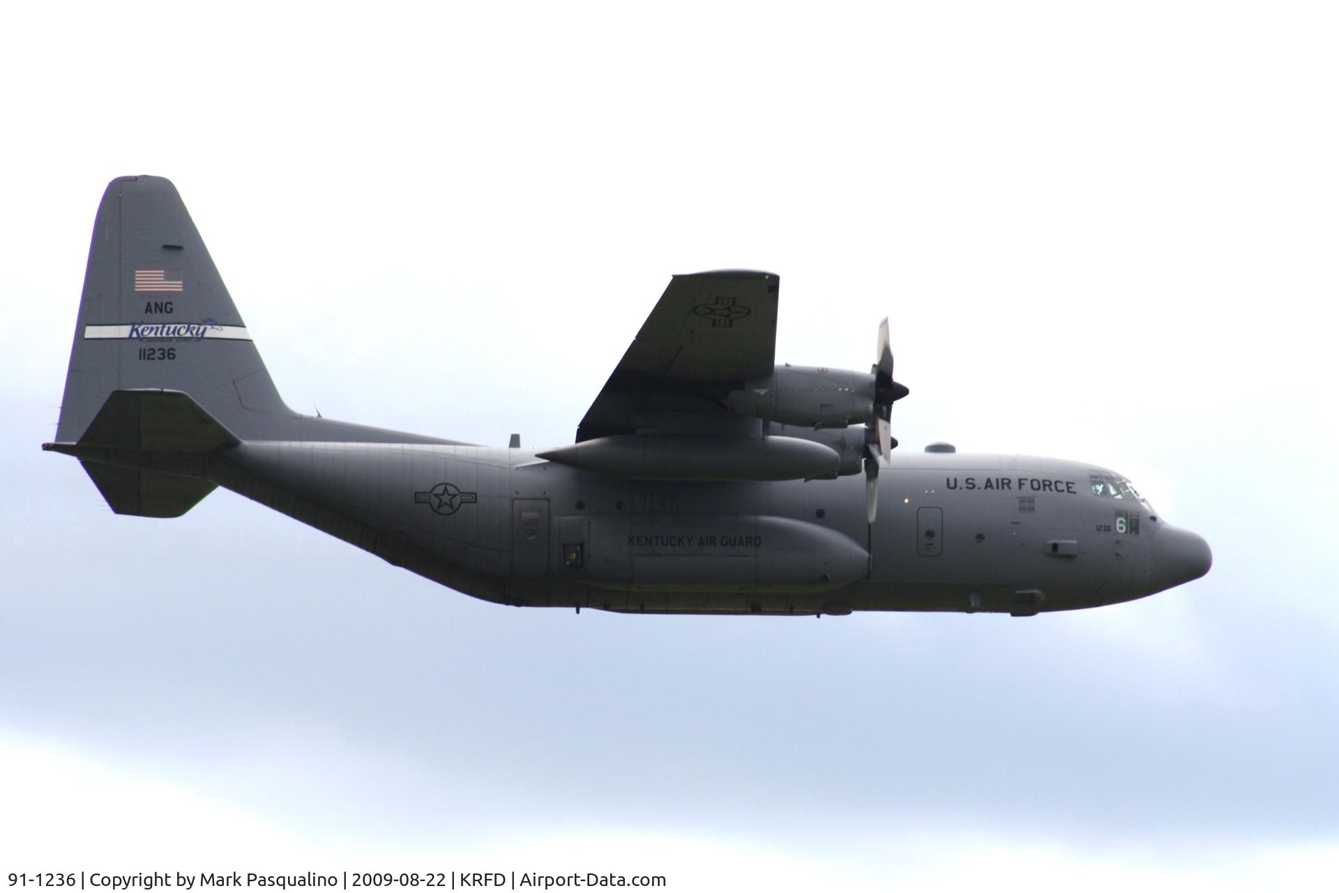 91-1236, 1991 Lockheed C-130H Hercules C/N 382-5286, Lockheed C-130H
