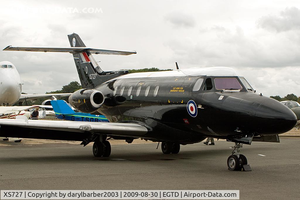 XS727, 1965 Hawker Siddeley HS.125 Dominie T.1 C/N 25045, Dunsfold W&W 2009