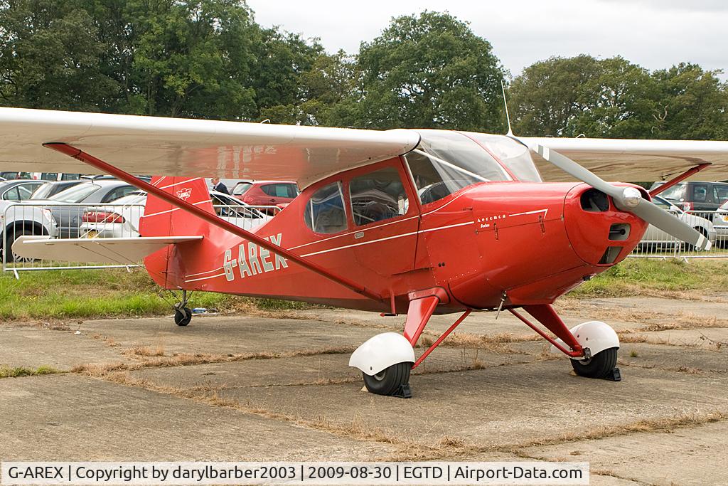 G-AREX, 1948 Aeronca 15AC Sedan C/N 15AC-61, Dunsfold W&W 2009