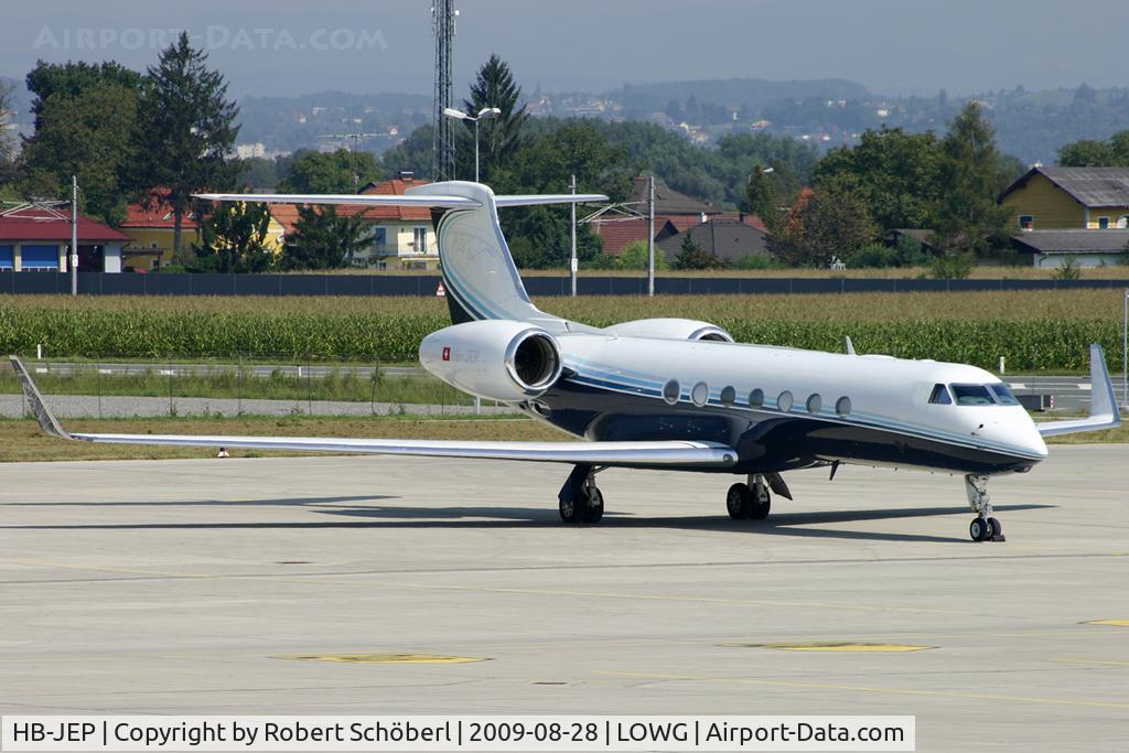 HB-JEP, 2005 Gulfstream Aerospace GV-SP (G550) C/N 5070, Farner Airwings