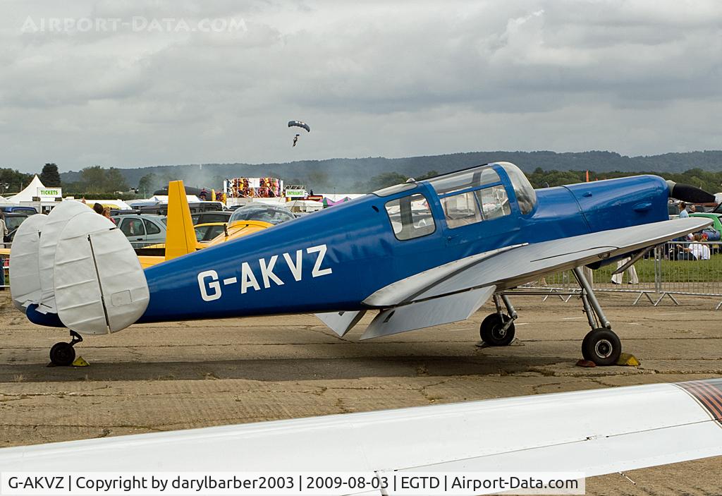 G-AKVZ, 1945 Miles M38 Messenger 4B C/N 6352, Dunsfold W&W 2009