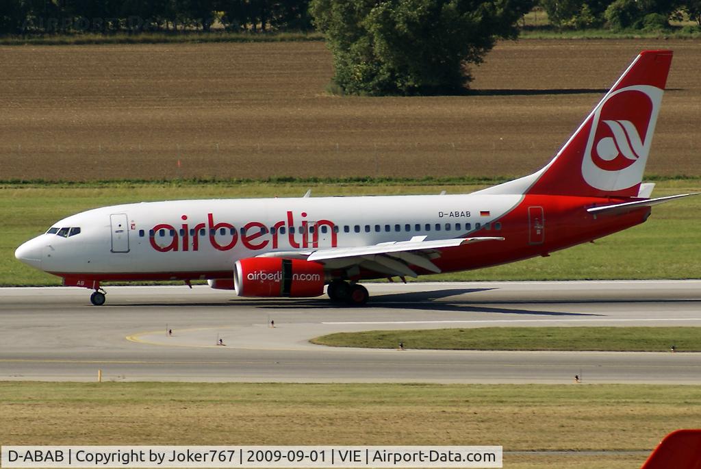 D-ABAB, 2001 Boeing 737-76Q C/N 30277, Air Berlin Boeing 737-76Q
