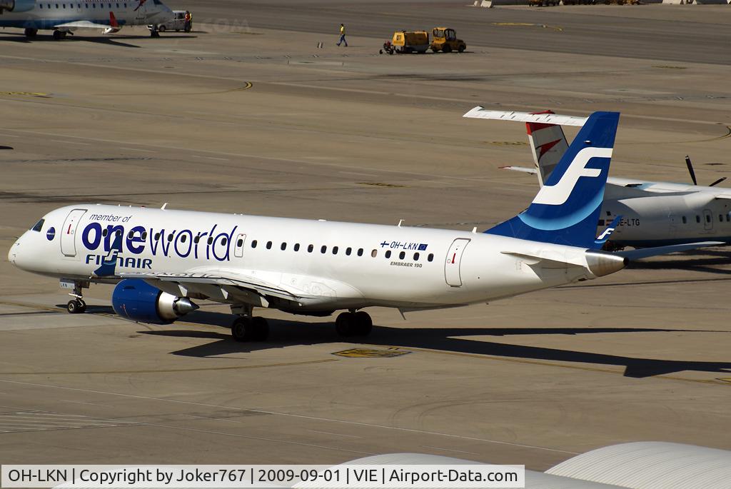 OH-LKN, 2009 Embraer 190LR (ERJ-190-100LR) C/N 19000252, Finnair Embraer ERJ-190-100LR