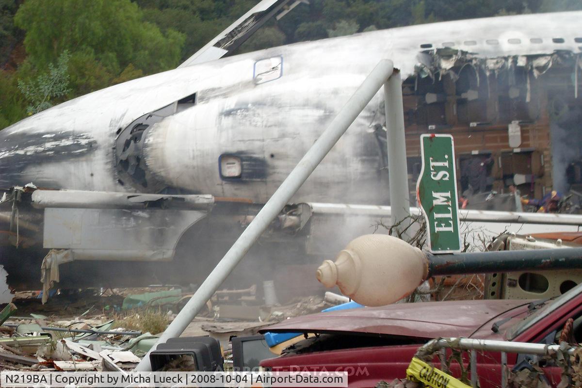 N219BA, 1980 Boeing 747SR-81 C/N 22293, This is ex-ANA JA8147. It was used to create a crash scene for the movie 