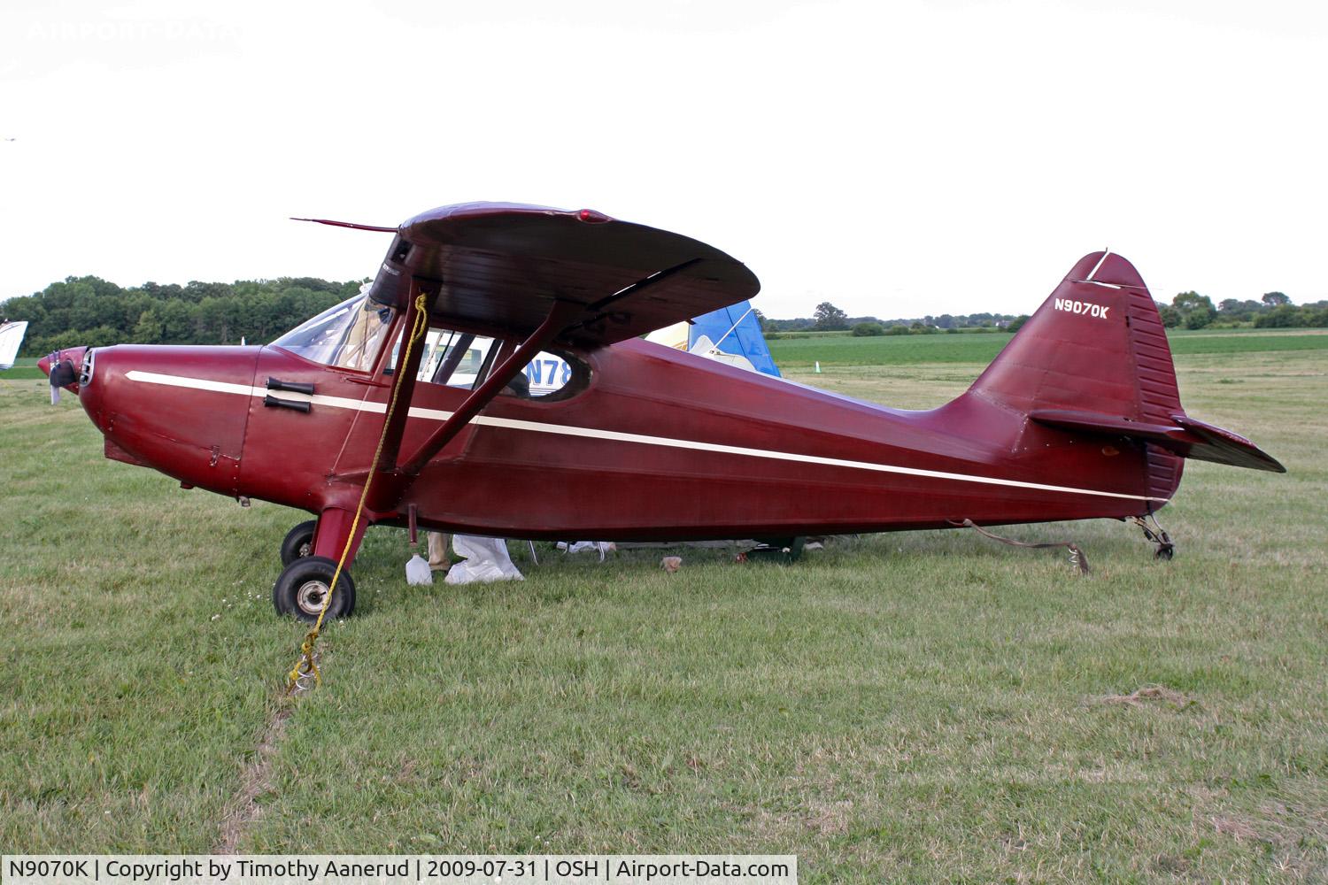 N9070K, 1947 Stinson 108 Voyager C/N 108-2070, 1947 Stinson 108, c/n: 108-2070