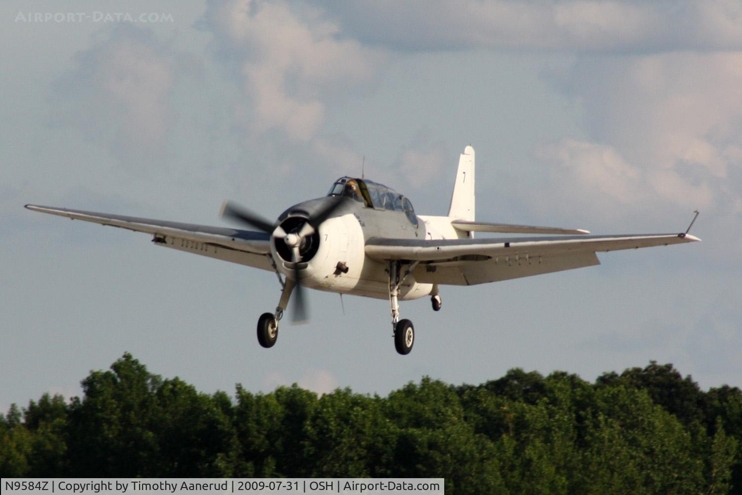 N9584Z, 1945 Grumman TBM-3E Avenger C/N 85882, 1945 Grumman TBM-3E, c/n: 85882