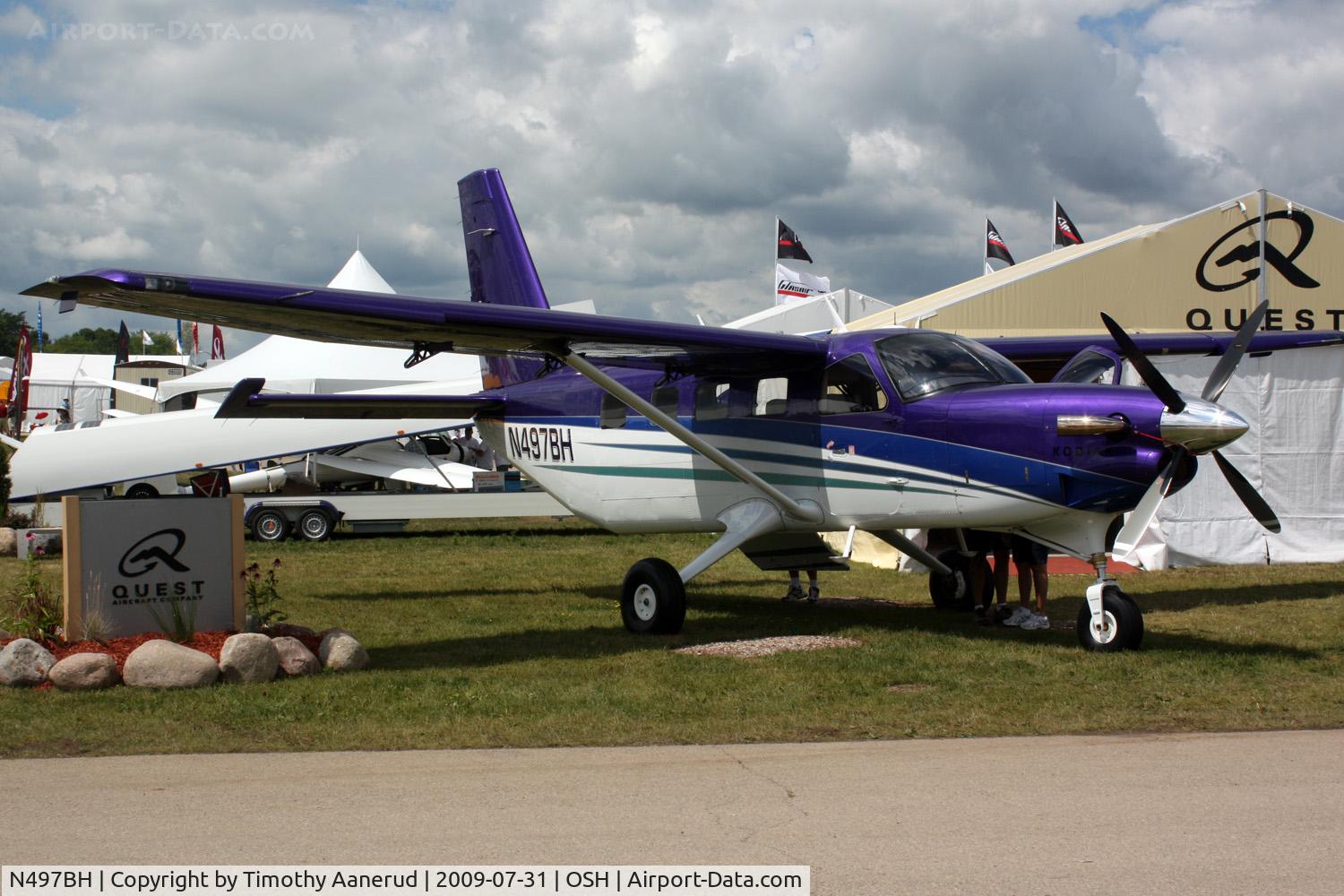 N497BH, 2009 Quest Kodiak 100 C/N 100-0018, Quest Aircraft Company Llc KODIAK 100, c/n: 100-0018