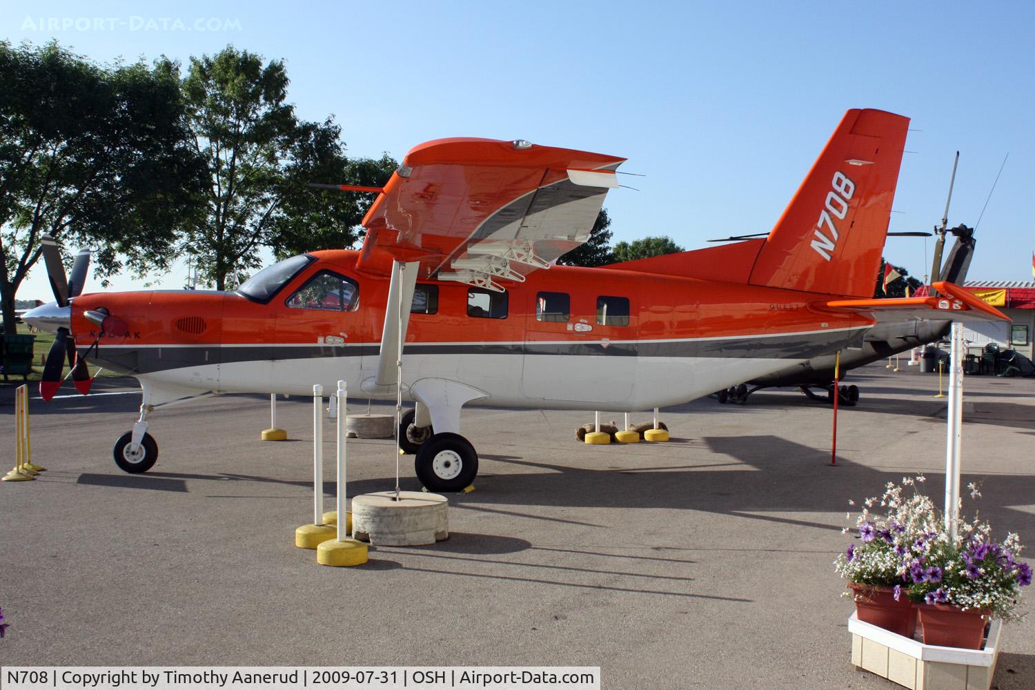 N708, 2008 Quest Kodiak 100 C/N 100-0007, Quest Aircraft Company Llc KODIAK 100, c/n: 100-0007